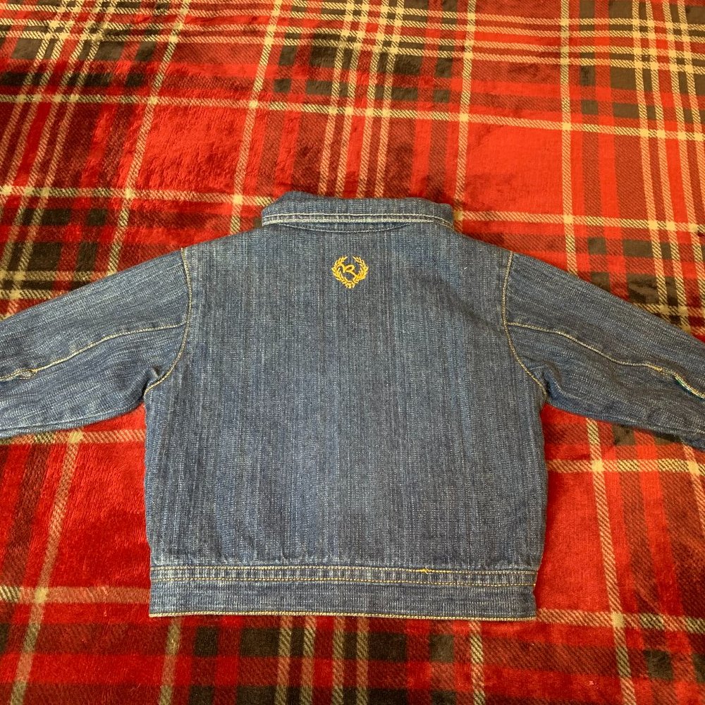 Rocawear Denim Embroidered Jacket Sz 18 mo - Picture 7 of 10